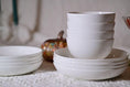 Load image into Gallery viewer, Setaria Bone China Dinnerware Set, 12 Pieces, Service For 4, Plates,
