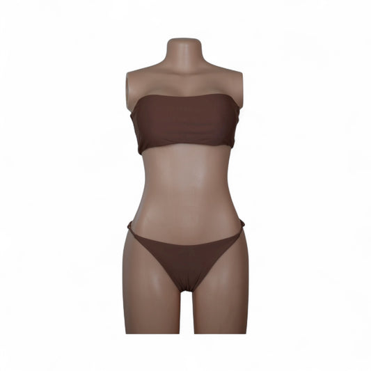 Strapless Top With Adjustable Bottoms