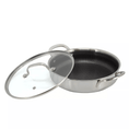 Load image into Gallery viewer, Better Chef 10-Inch 3-Ply Stainless Steel Nonstick Deep Fry Pan with
