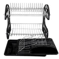 Load image into Gallery viewer, Kitchen Rack Organizer Dual Layers Bowls Shelf

