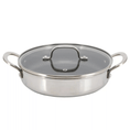 Load image into Gallery viewer, Better Chef 10-Inch 3-Ply Stainless Steel Nonstick Deep Fry Pan with
